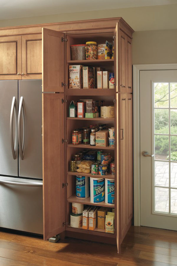 Utility Storage Cabinet - Schrock Cabinetry