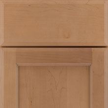 New Perkins cabinet door in Maple Sahara
