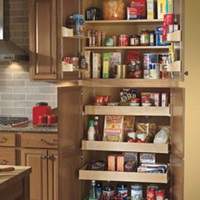 Utility Storage Cabinet - Schrock Cabinetry