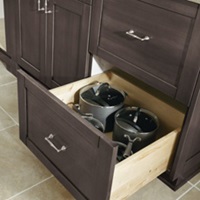 Base Mixer Cabinet - Schrock Cabinetry