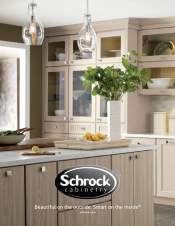 Download Cabinet Brochures from Schrock Cabinetry