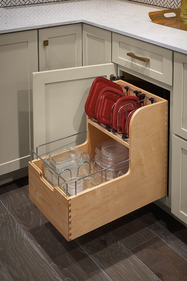 Utility Storage Cabinet - Schrock Cabinetry