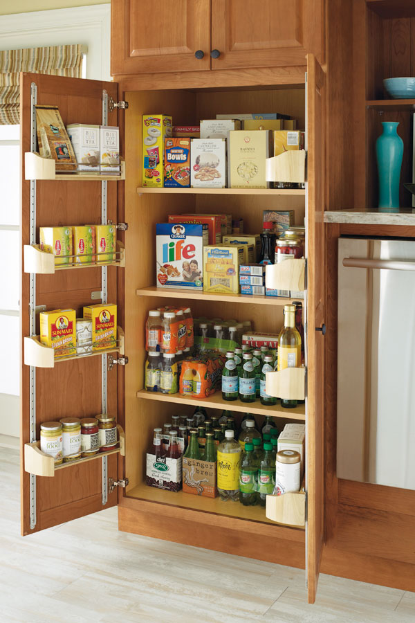 Utility Storage Cabinet With Pantry Pull Out Schrock
