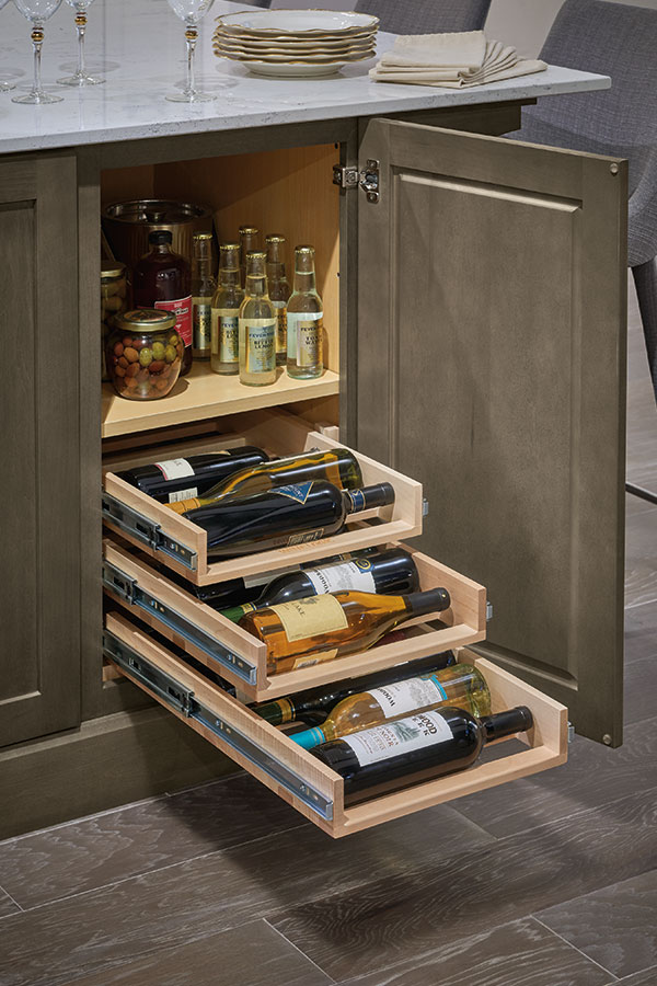 Utility Storage Cabinet - Schrock Cabinetry