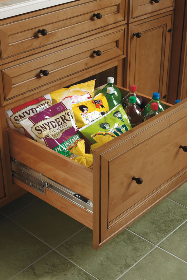 Deep Drawer Base Cabinet - Schrock Cabinetry