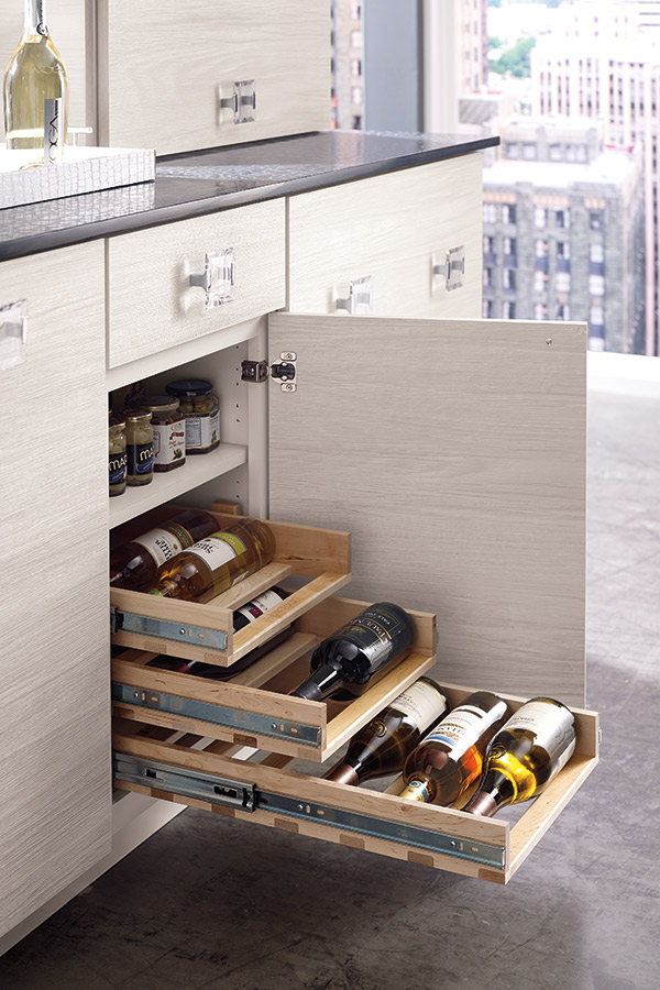 Base Pantry Pull-out Cabinet - Schrock Cabinetry