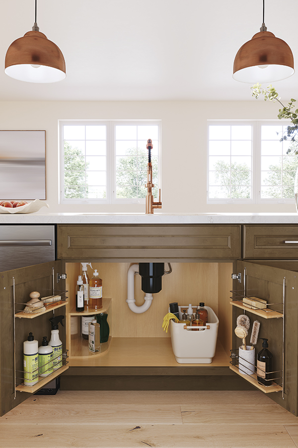 Utility Storage Cabinet - Schrock Cabinetry