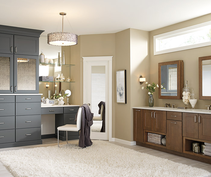 Vanity Mirror Cabinet with Side Pull-outs - Kemper