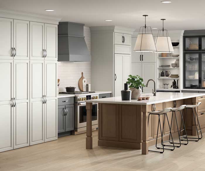 Timeless Storage-Forward Kitchen Cabinets