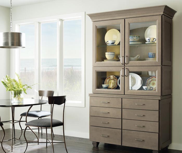 Maple Cabinets In A Transitional Kitchen Schrock