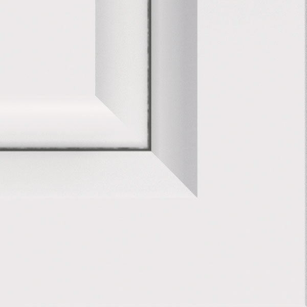 White with Grey Stone Detail